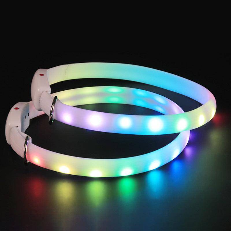 Glowing Guardian - Usb Rechargeable Led Pet Safety Collar-3
